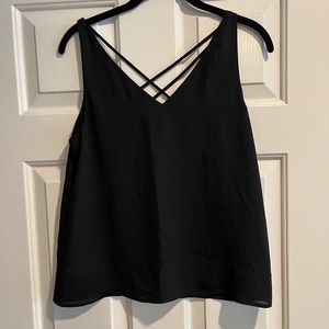 Criss Cross Back cami tank. Express. XS